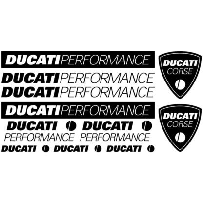 kit Stickers moto Ducati performance Deco Sticker Store