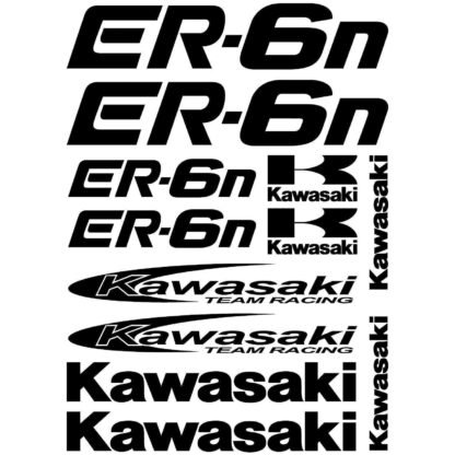 kit Stickers moto Kawasaki ER-6n Deco Sticker Store