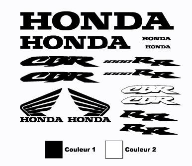moto Kit Stickers Honda CBR 1000 RR Deco Sticker Store