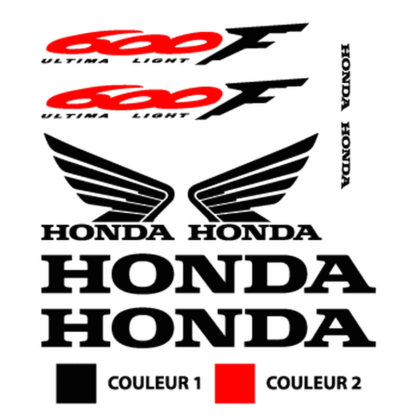 moto Kit Stickers Honda CBR 600F Ultima Light année 2000 Deco Sticker Store