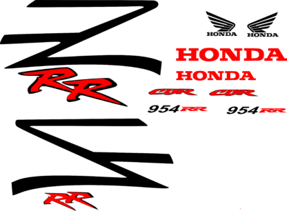 moto Kit Stickers Honda RR CBR 954 Deco Sticker Store