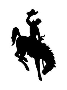 Sticker Autocollant rodeo cheval V87299