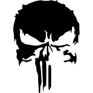 Sticker Autocollant  Punisher