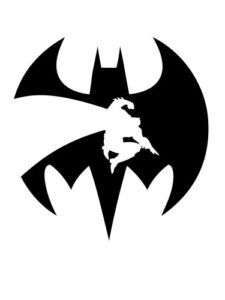 Sticker Autocollant Batman héro T87296