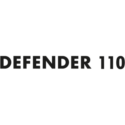 Sticker Autocollant defender 110 auto AM87464, Déco Sticker Store