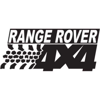 Sticker Autocollant logo 4&#215;4 range rover auto AM87390, Déco Sticker Store