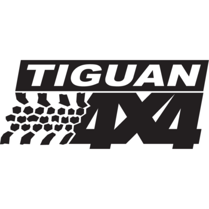 Sticker Autocollant logo 4&#215;4 tiguan auto AM87386, Déco Sticker Store