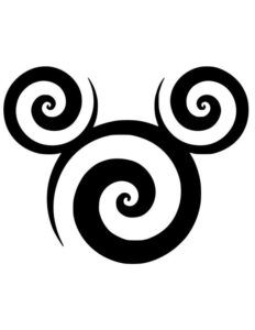 Sticker Autocollant Mickey Disney X87296