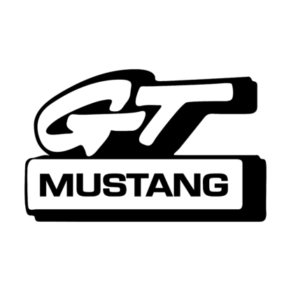 Sticker Autocollant mustang gt AUTO MUS18729