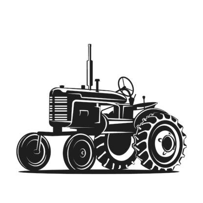 Sticker Autocollant tracteur silouhette BVw18731