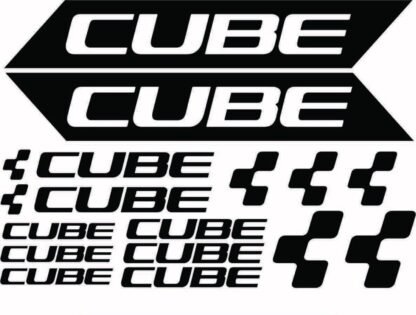 Kit sticker autocollant Cube vélo