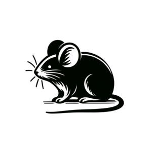 Sticker Autocollant souris animaux  AN248