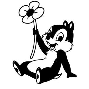 Sticker autocollant tic et tac TT203