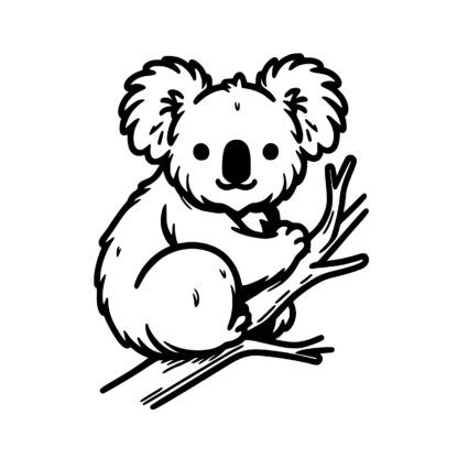 Sticker autocollant koala ANI206