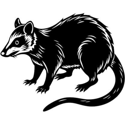 sticker autocollant rat