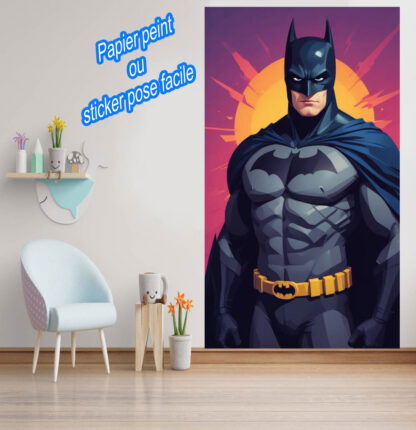 Papier peint ou sticker autocollant Batman PSB1