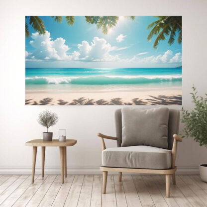 Papier peint ou sticker autocollant plage PP1