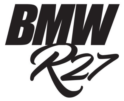 Sticker Autocollant bmw r27 moto  MT45