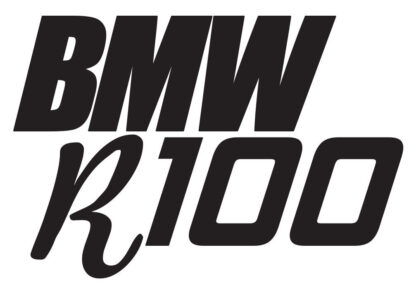 Sticker Autocollant bmw r100 moto  MT53