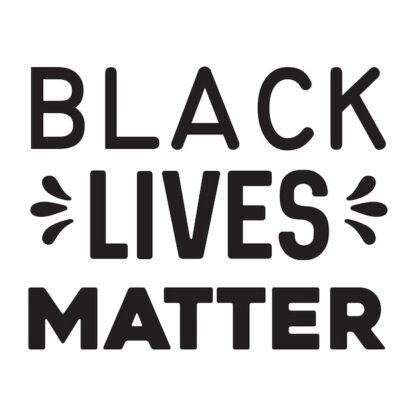 Sticker Autocollant black_lives_matter citation  CI007