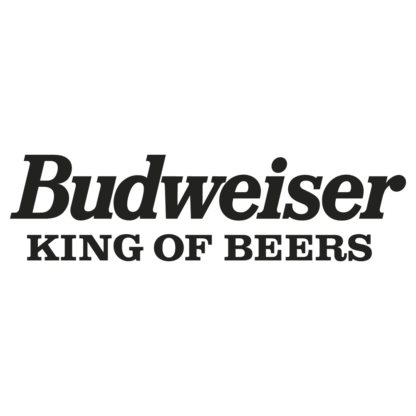 Sticker Autocollant budweiser boisson brand  BR0912