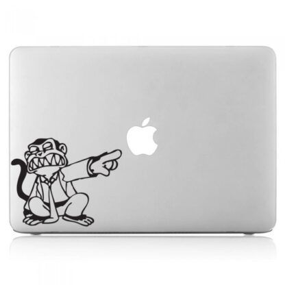 Sticker Autocollant singe macbook  MB1166