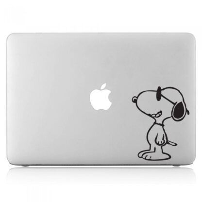 Sticker Autocollant snoopy macbook  MB1243, Déco Sticker Store