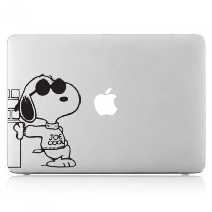 Sticker Autocollant snoopy macbook  MB1254, Déco Sticker Store