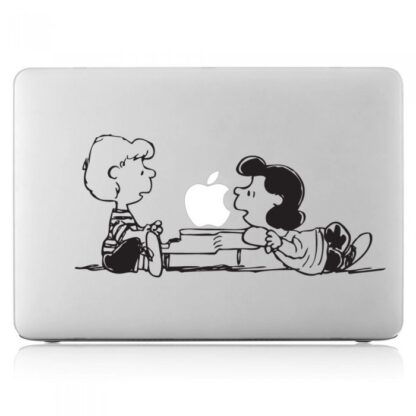 Sticker Autocollant snoopy macbook  MB1206