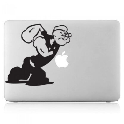 Sticker Autocollant popeye macbook  MB1214