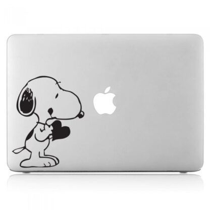 Sticker Autocollant snoopy macbook  MB1253