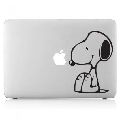 Sticker Autocollant snoopy macbook  MB1245