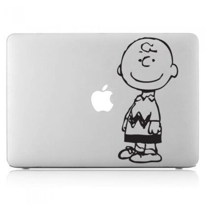 Sticker Autocollant charlie brown snoopy macbook  MB0997