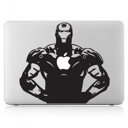 Sticker Autocollant iron man macbook  MB1117