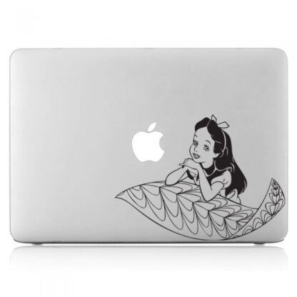 Sticker Autocollant alice  macbook  MB0920