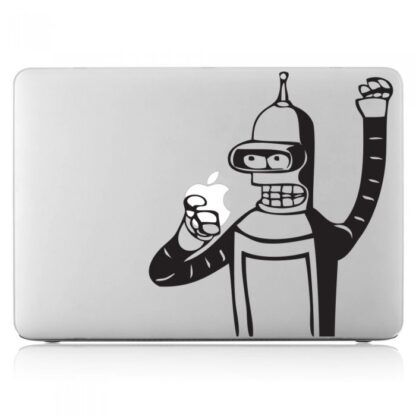 Sticker Autocollant robot  macbook  MB1224