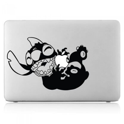 Sticker Autocollant stitch  macbook  MB1061