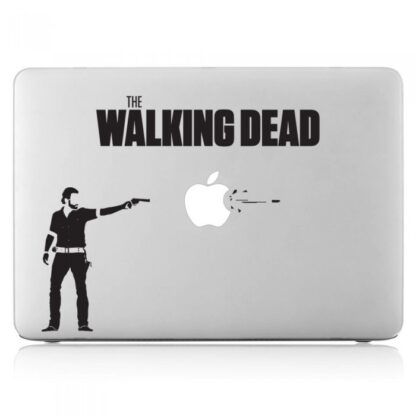 Sticker Autocollant the walking dead macbook  MB1302