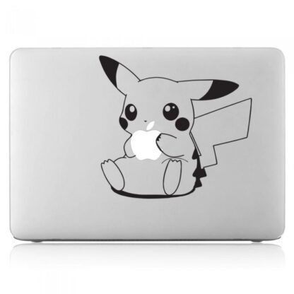 Sticker Autocollant pikachu pokemon macbook  MB1208