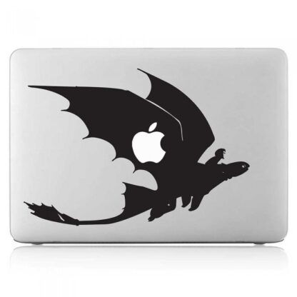 Sticker Autocollant dragon macbook  MB1104