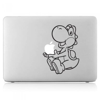 Sticker Autocollant yoshi mario bross macbook  MB1339, Déco Sticker Store