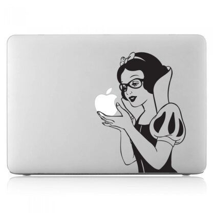 Sticker Autocollant blanche neige macbook  MB1218