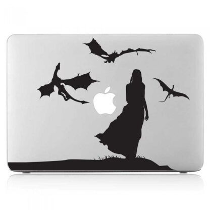 Sticker Autocollant dragon macbook  MB1015