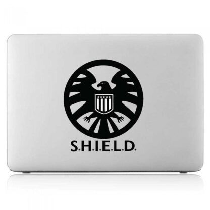 Sticker Autocollant agent of shield  macbook  MB0916