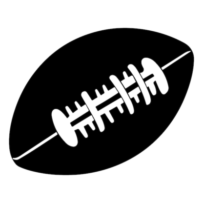 Sticker Autocollant ballon rugby SPORT  SPR31