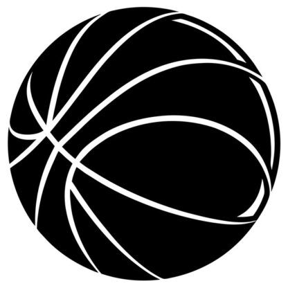 Sticker Autocollant ballon basketball SPORT  SPR24