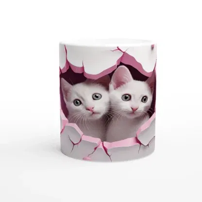 Mug en céramique 325 ml (11 oz) chatons, Déco Sticker Store