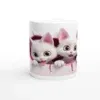 Mug en céramique 325 ml (11 oz) chatons