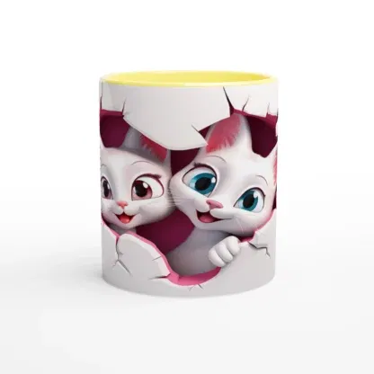 Mug en céramique 325 ml (11 oz) chatons, Déco Sticker Store