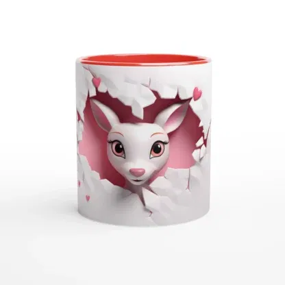 Mug en céramique 325 ml (11 oz) biche, Déco Sticker Store